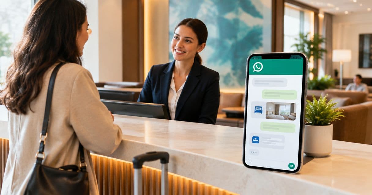WhatsApp chatbot for hotels and hospitality