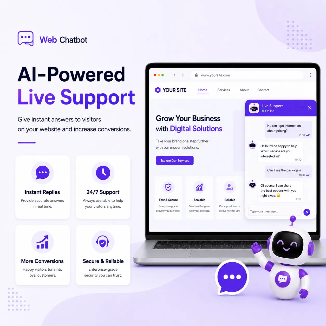 Website AI chatbot